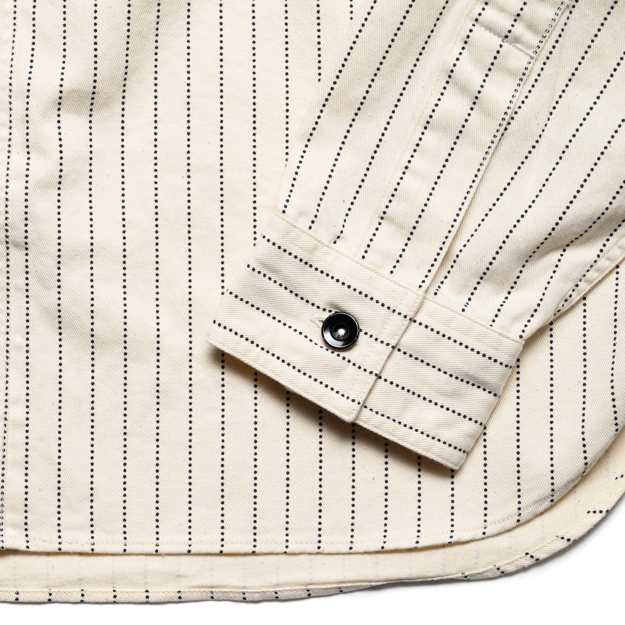 Fiction Romance SC27076 8.5oz White Wabash Stripe Work Shirt