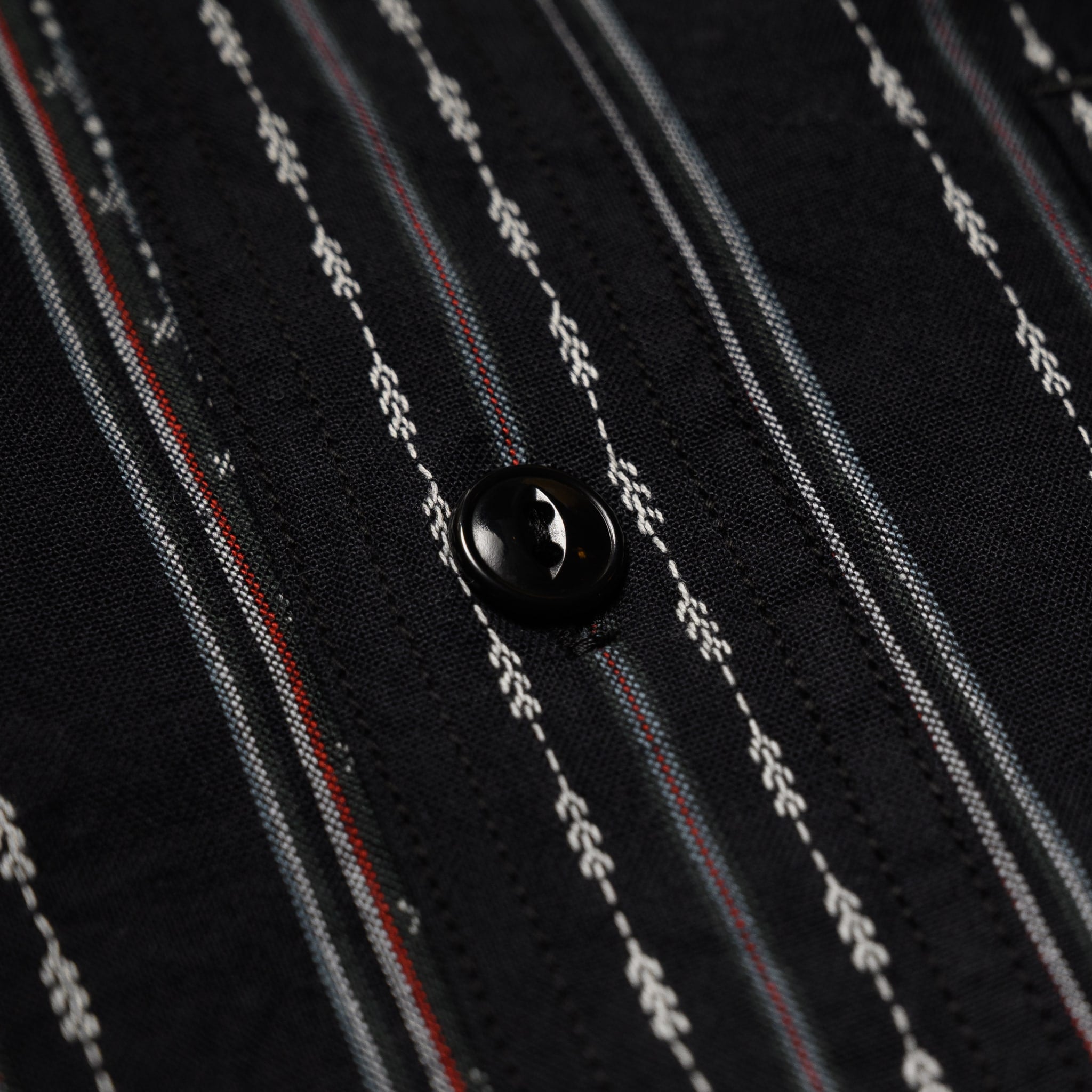 SC29462 Southwestern Dobby Stripe LS Work Shirt - Black
