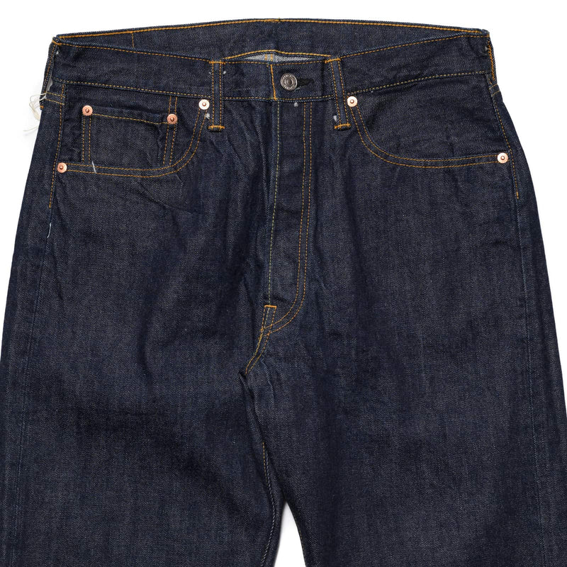 Sugar Cane SC42966 14oz Selvedge Denim 1966 Regular Straight Indigo Top Block