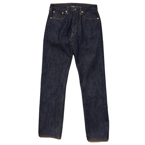 Sugar Cane SC42966 14oz Selvedge Denim 1966 Regular Straight Indigo Front