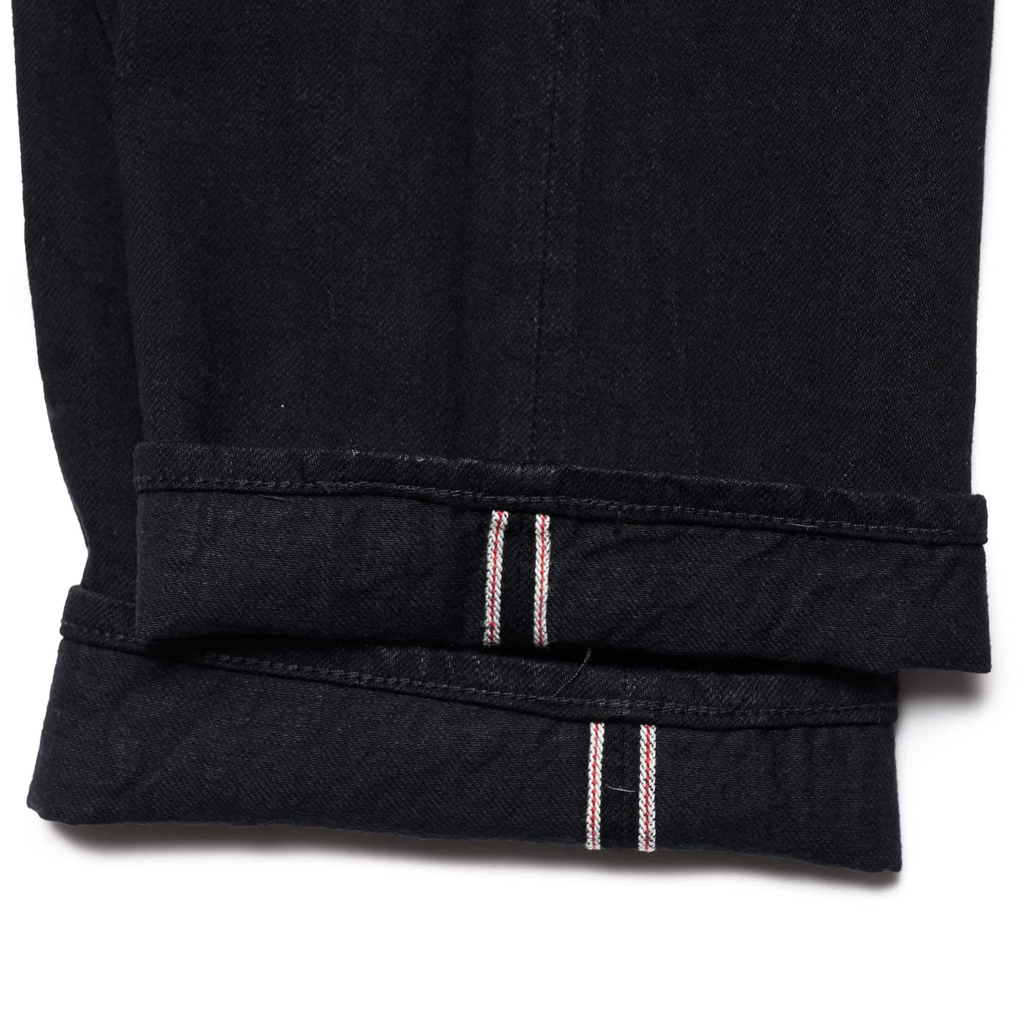 Sugar Cane SC41470 13oz Selvedge Denim Slim Tapered Black Selvedge Ticker