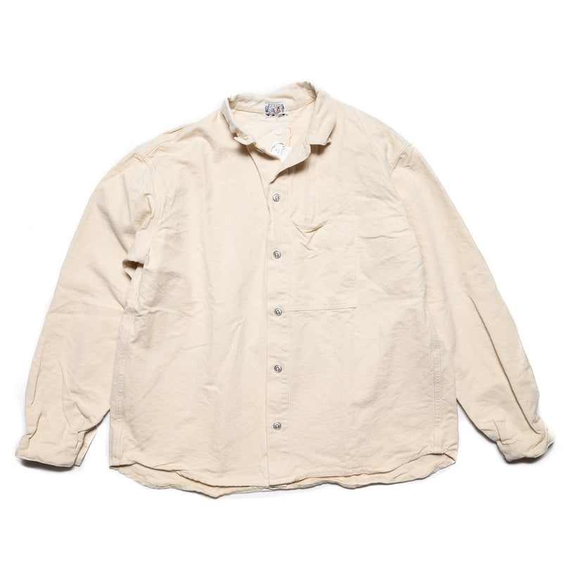 Tender 462 Millwheel Shirt Barley Twist Cotton Twill Rinsed Front