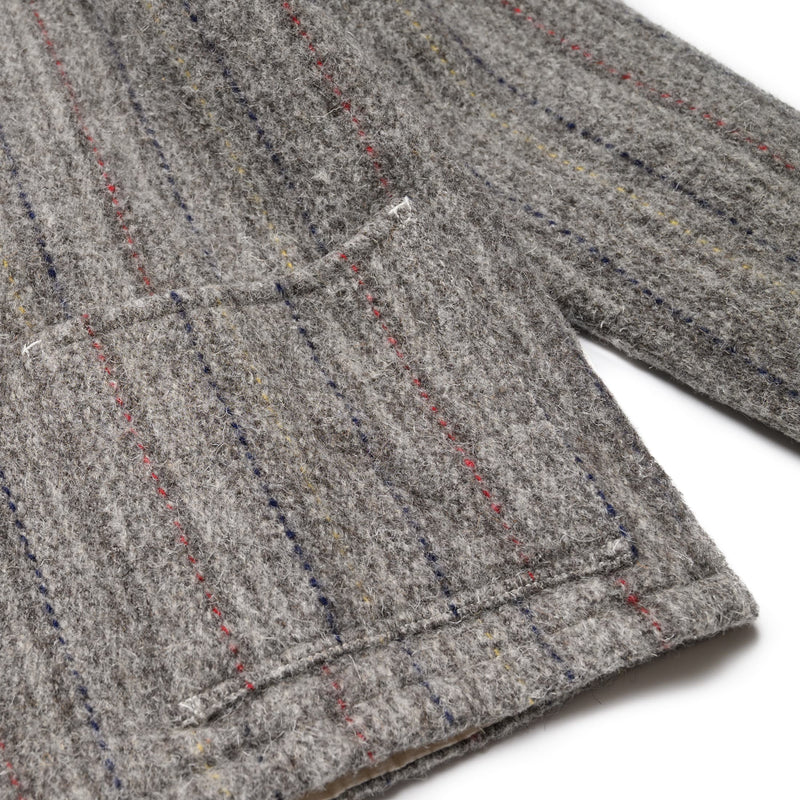 Tender 916 Common Coat Herdwick Wool Packing Tweed Rinsed Waist Pocket