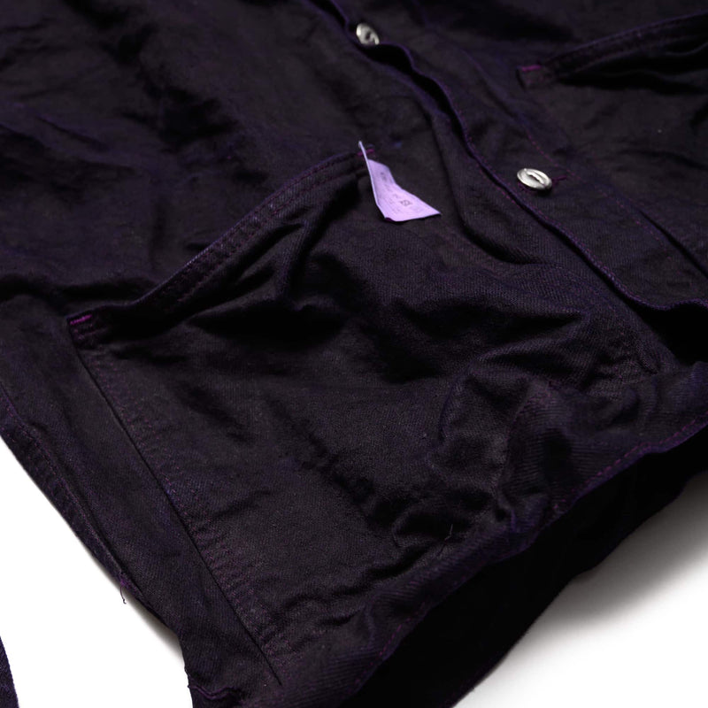Tender 902 Edited Jeans Jacket 16oz Selvedge Denim Hadal Purple