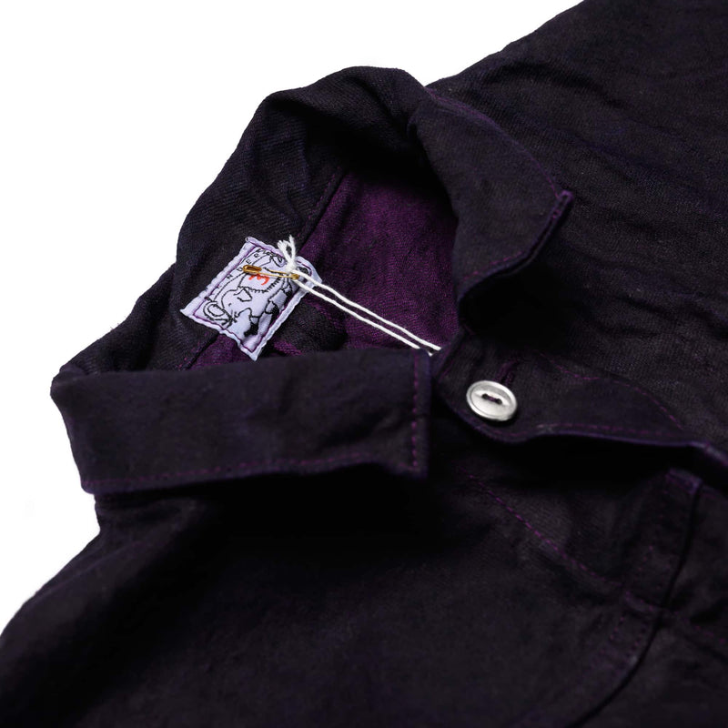 Tender 902 Edited Jeans Jacket 16oz Selvedge Denim Hadal Purple