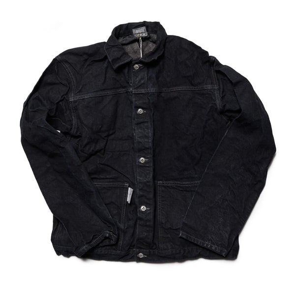 Tender 902 Edited Jeans Jacket 16oz Selvedge Denim Mars Black Dyed