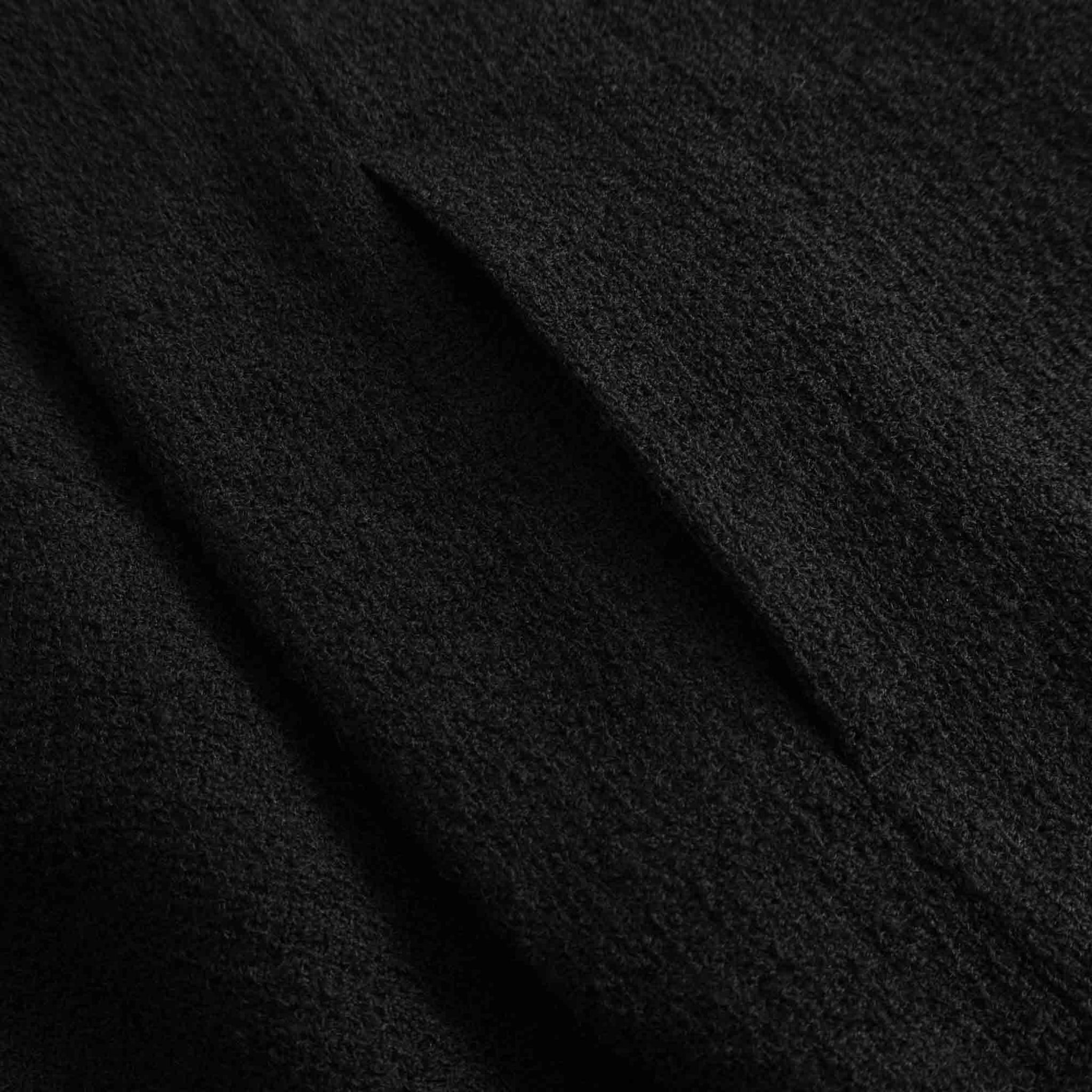 Track J Fantasy Tweed Jacket - Black