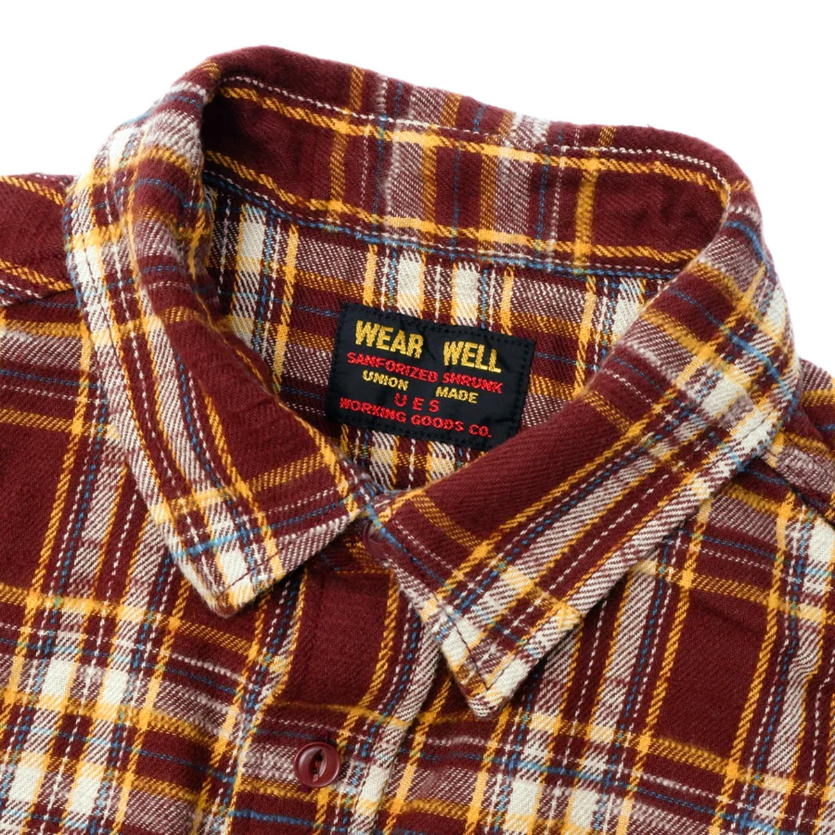 Slubby Flannel Shirt - Brown