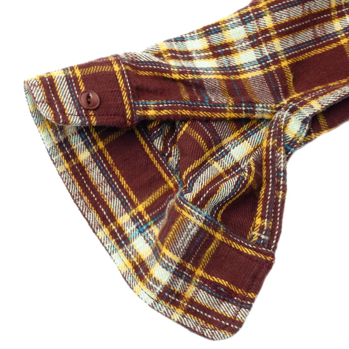 Slubby Flannel Shirt - Brown