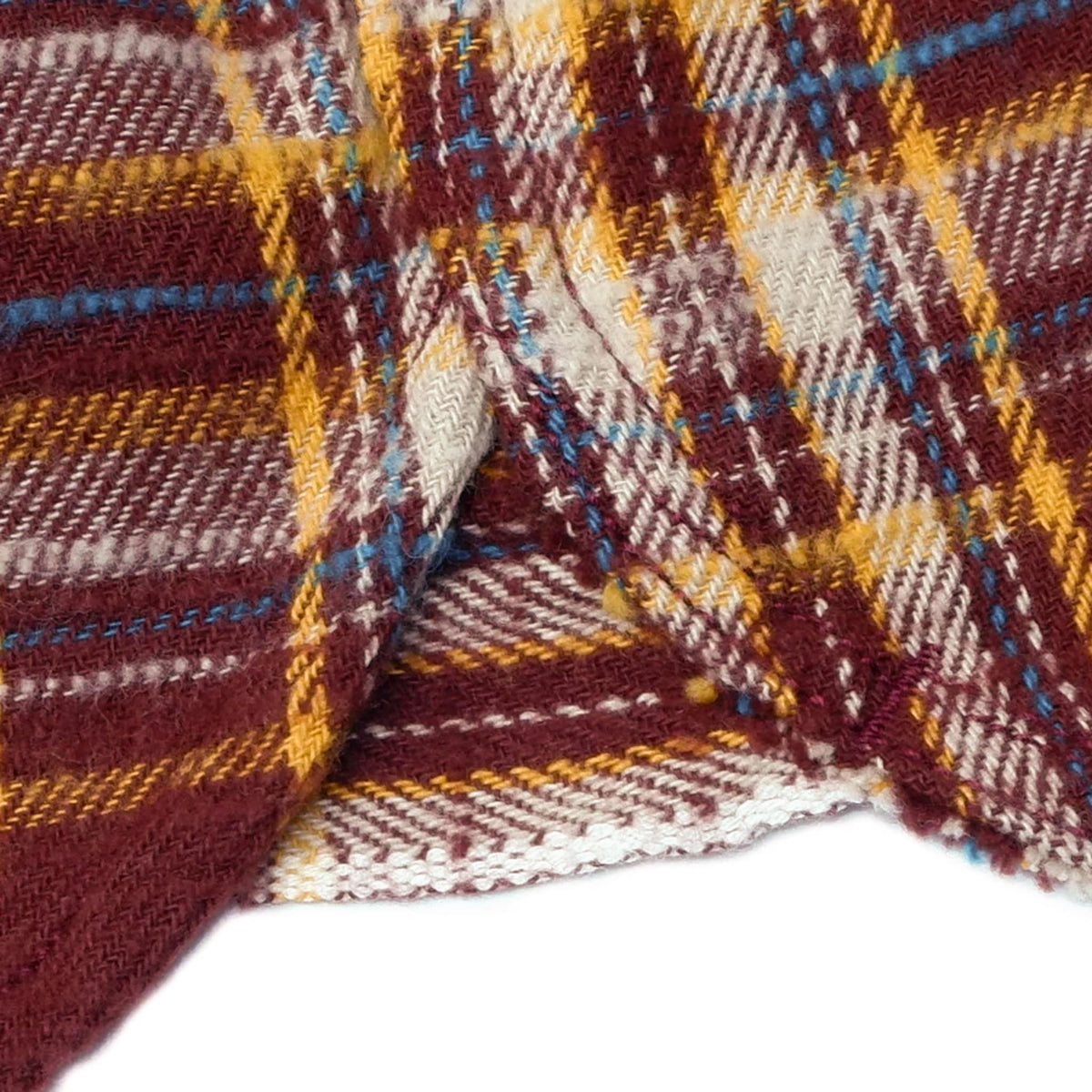 Slubby Flannel Shirt - Brown