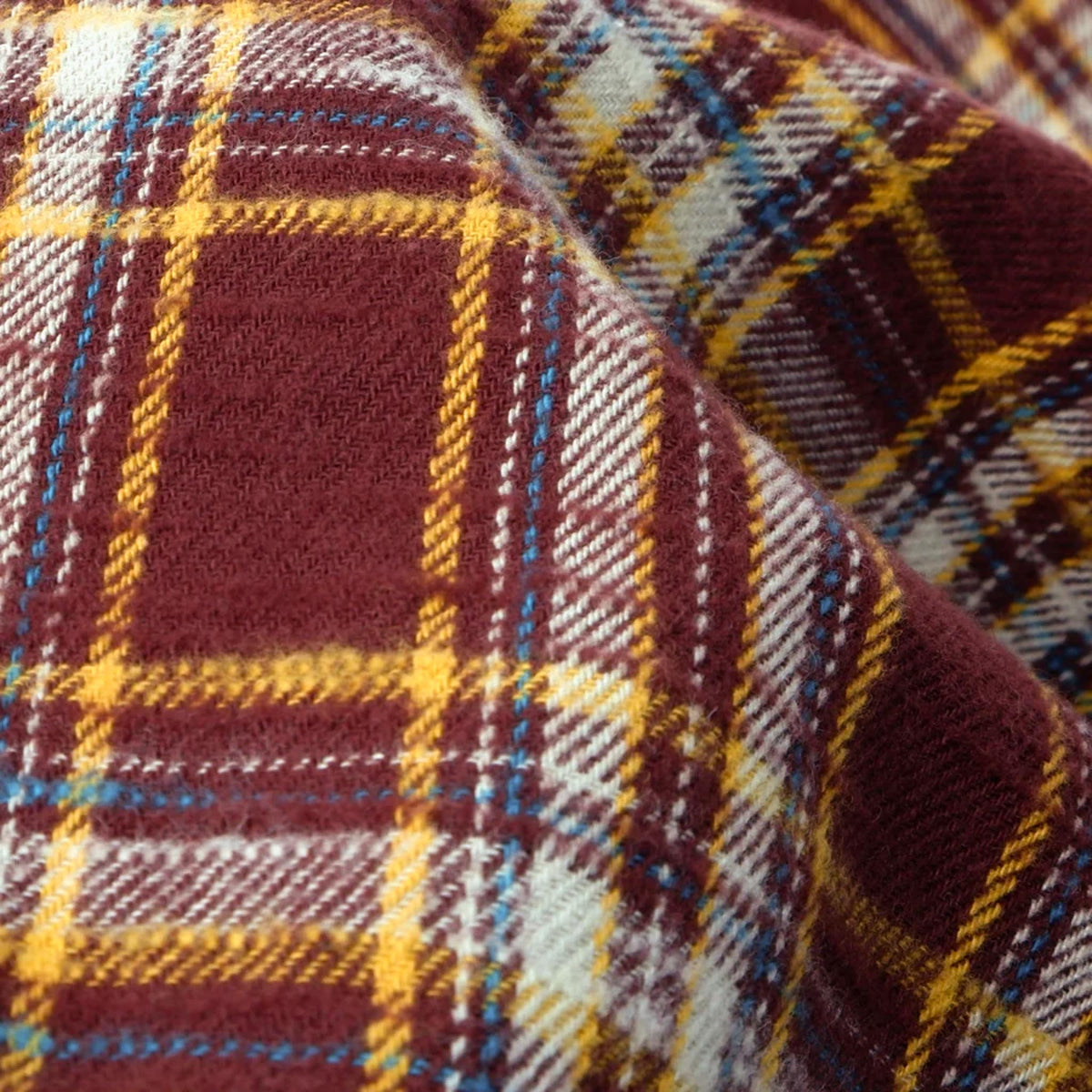 Slubby Flannel Shirt - Brown