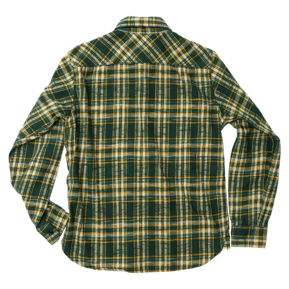 Slubby Flannel Shirt - Green