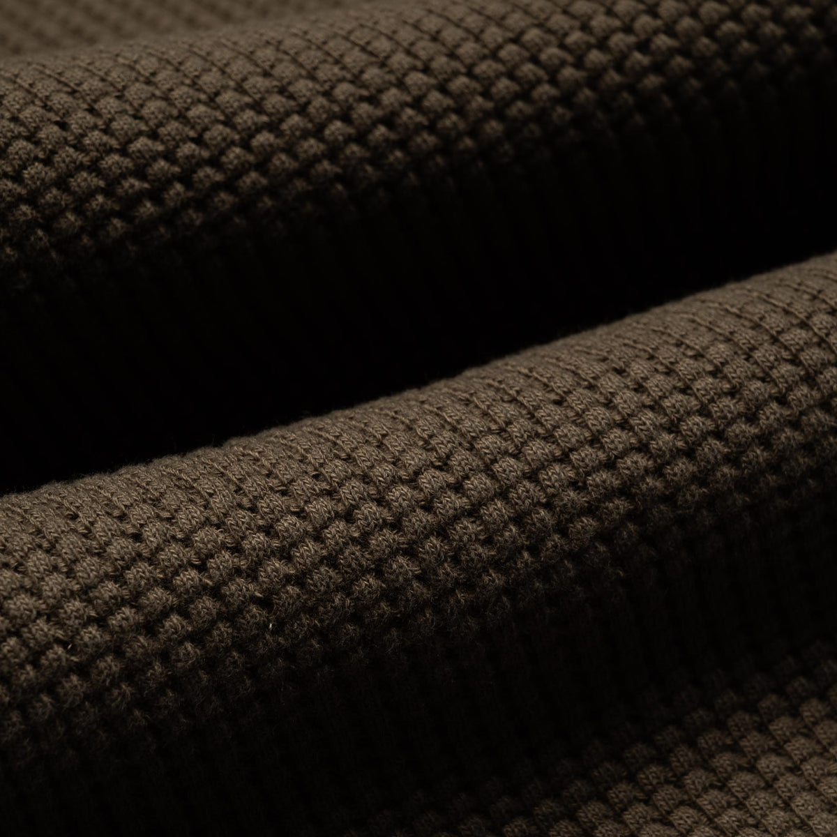 Big Waffle T-Shirt - Brown