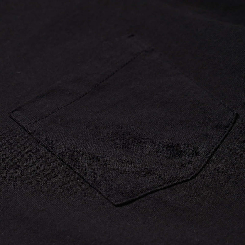 Velva Sheen Two Pack Pocket Tee Black Pocket