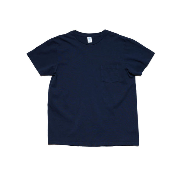 Velva Sheen Two Pack Pocket Tee - Navy