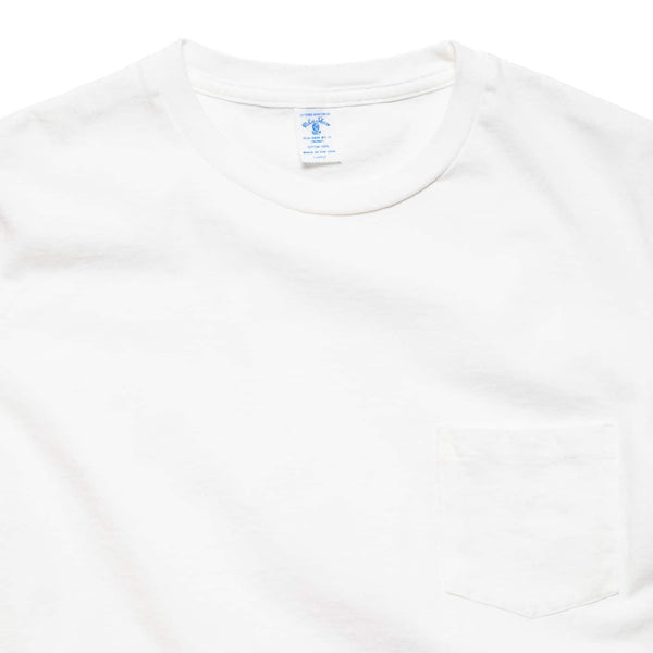 Velva Sheen Two Pack Pocket Tee - White Collar