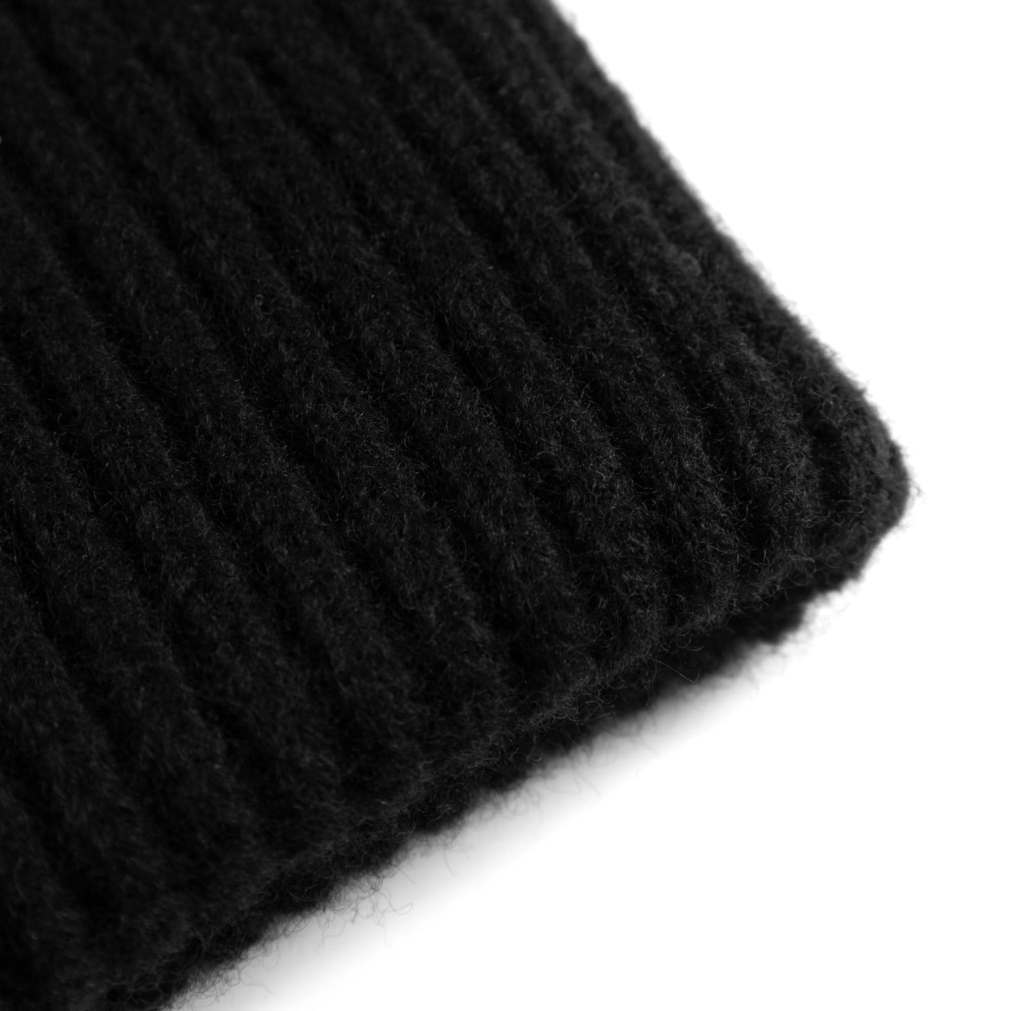 Vicko Merino Cashmere Beanie - Black