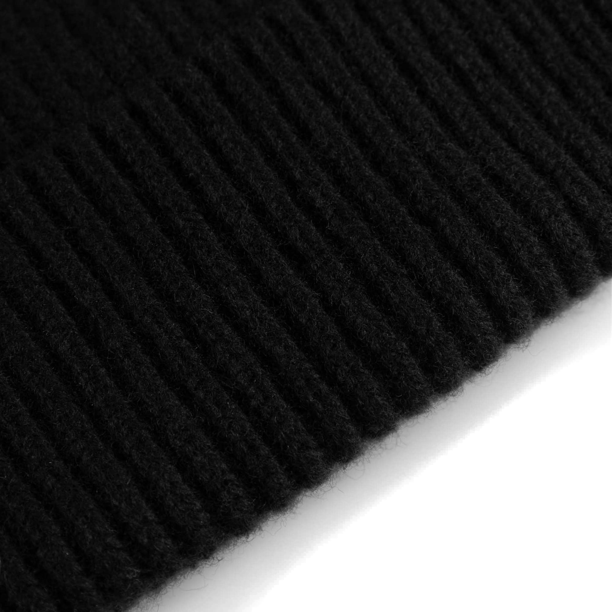 Vicko Merino Cashmere Beanie - Black