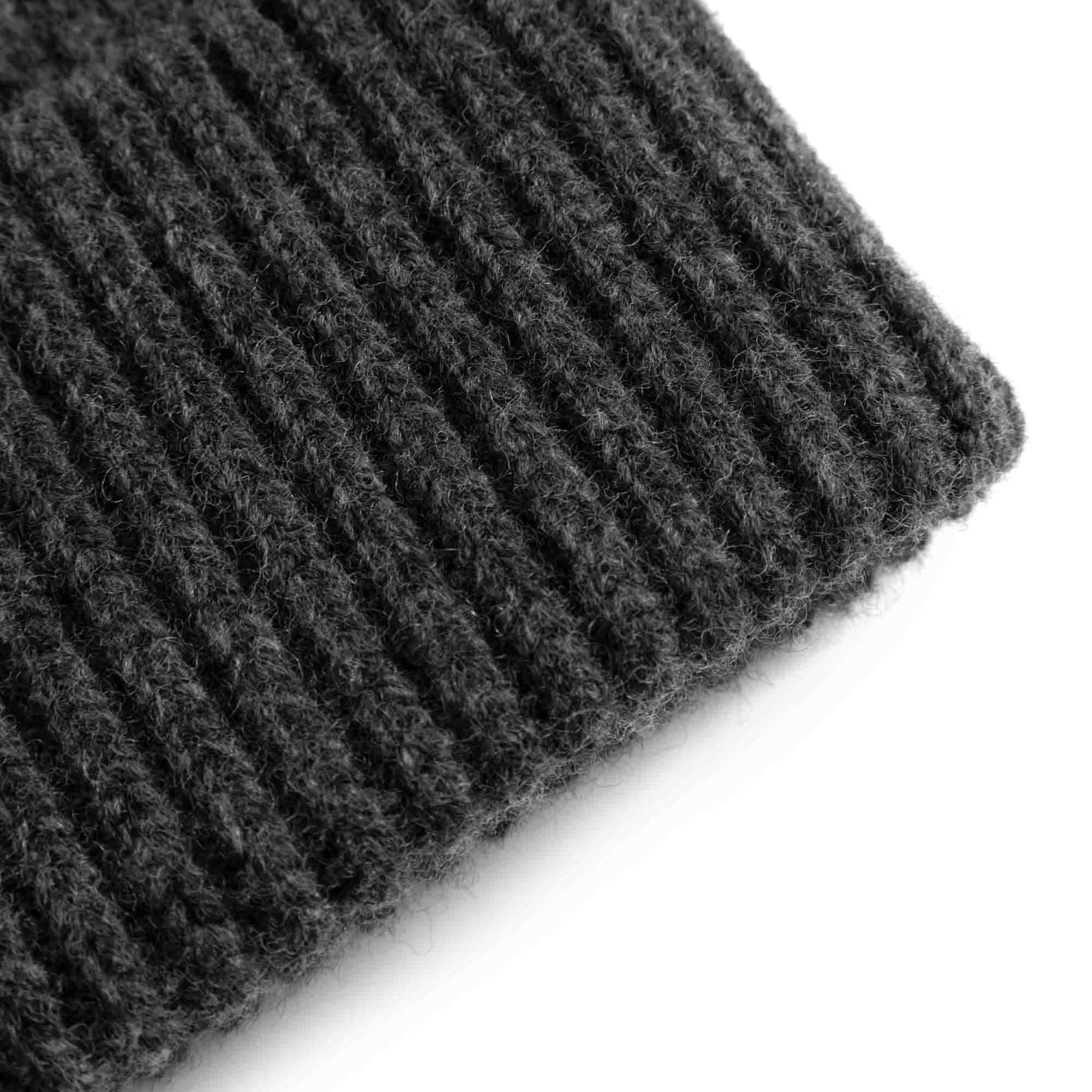 Vicko Merino Cashmere Beanie - Charcoal
