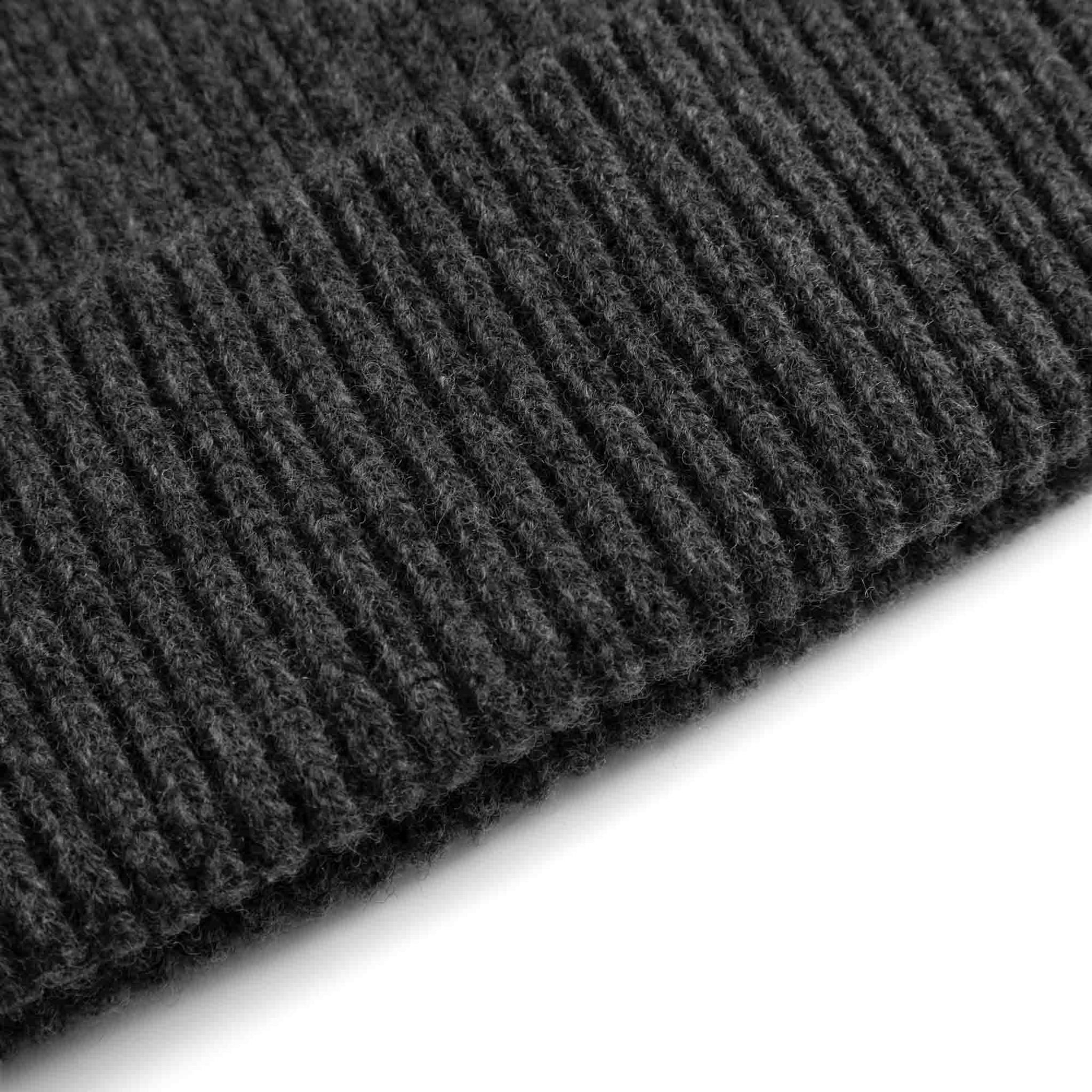 Vicko Merino Cashmere Beanie - Charcoal