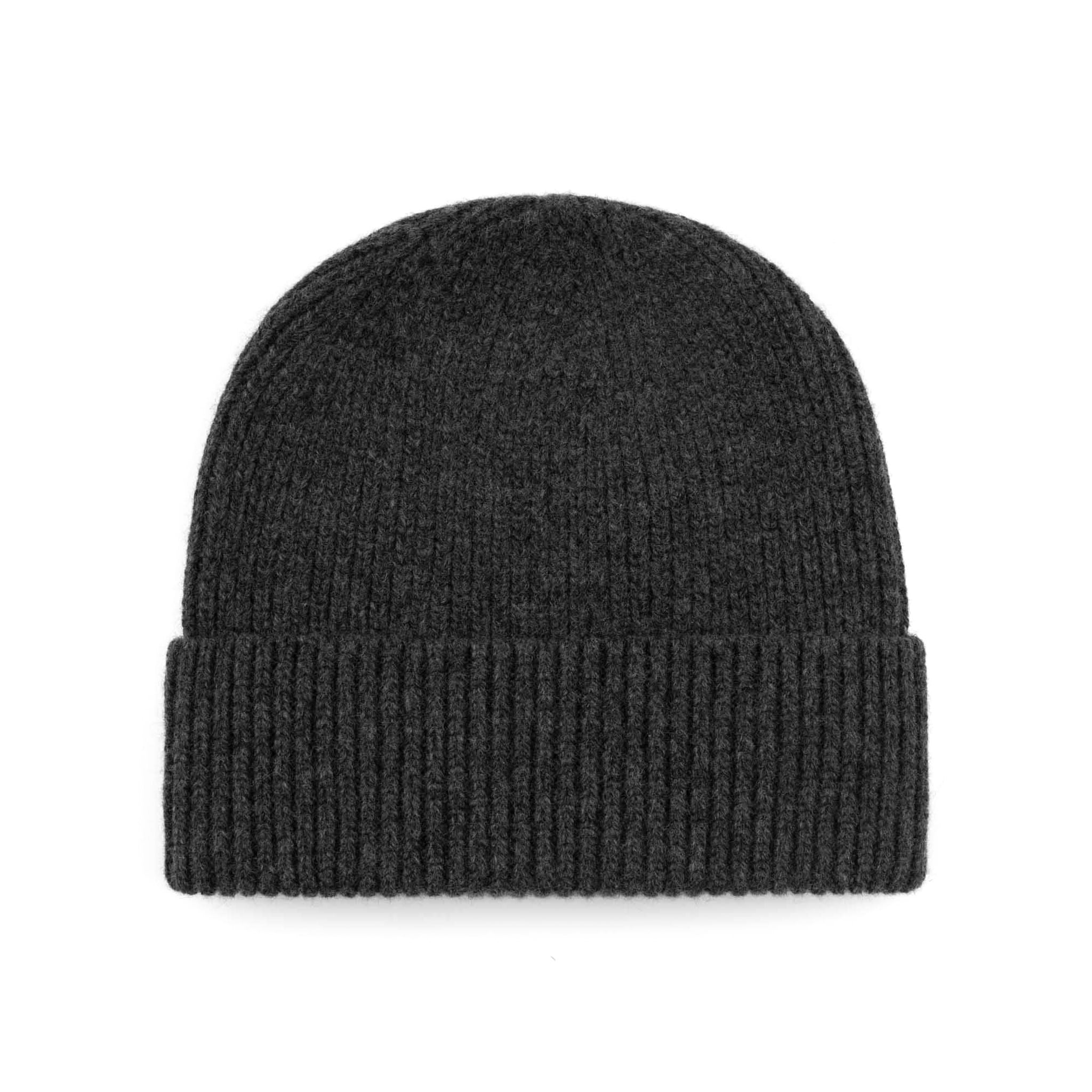 Vicko Merino Cashmere Beanie - Charcoal