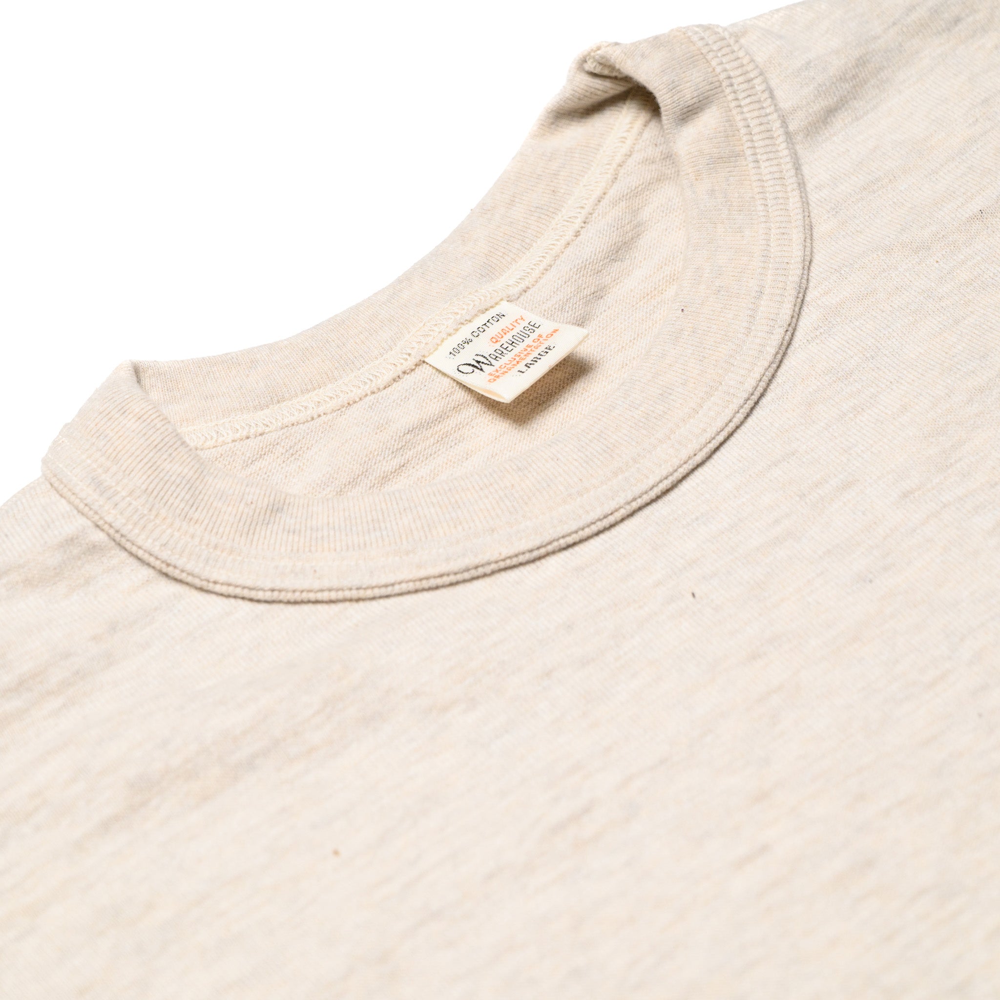 4601P Cotton Pocket Tee - Oatmeal