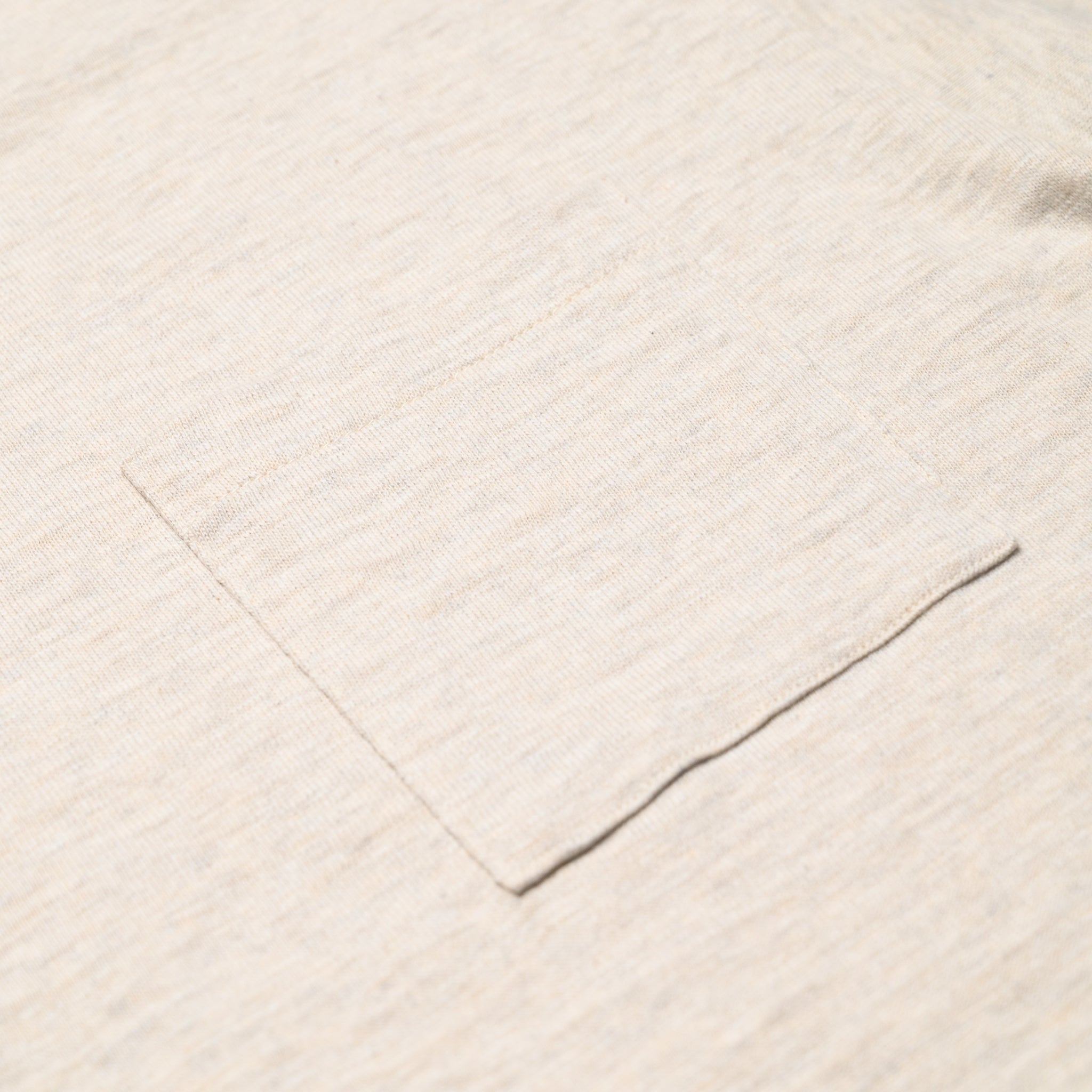4601P Cotton Pocket Tee - Oatmeal