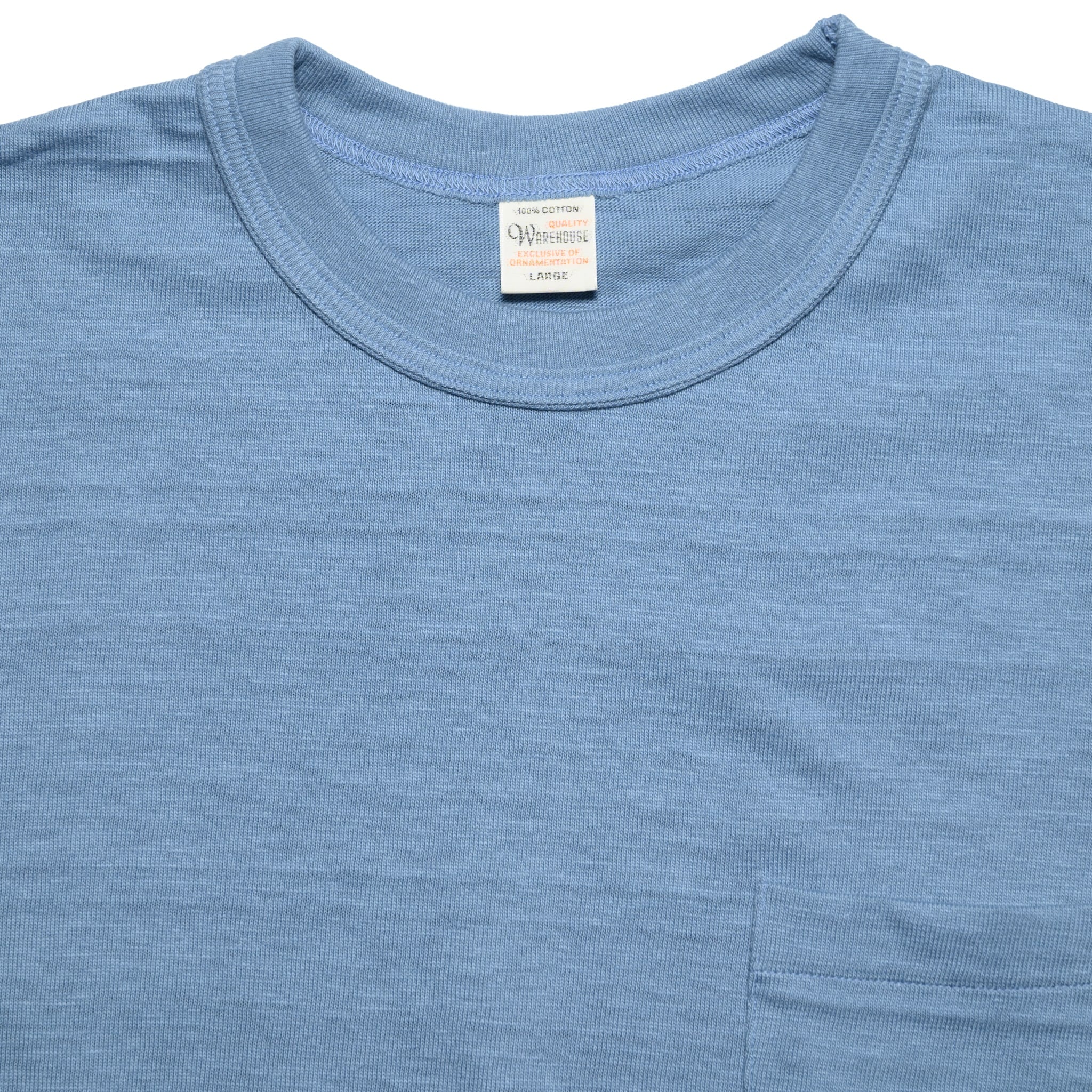 4601P Cotton Pocket Tee - Pale Blue
