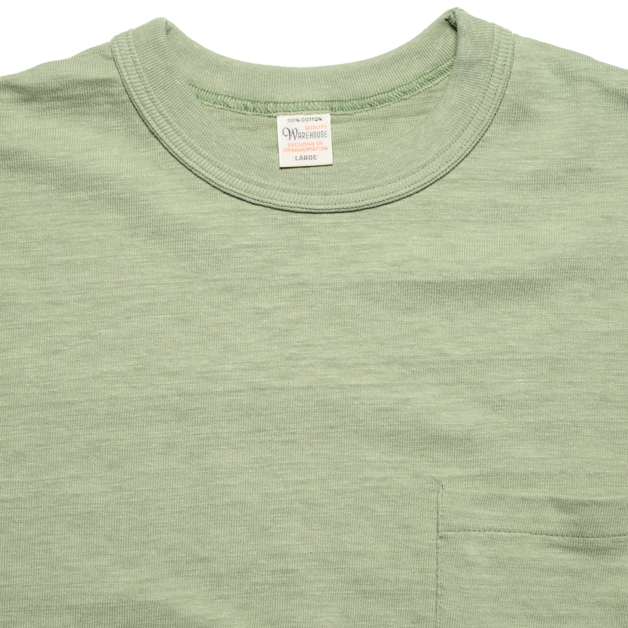 4601P Cotton Pocket Tee - Pale Green