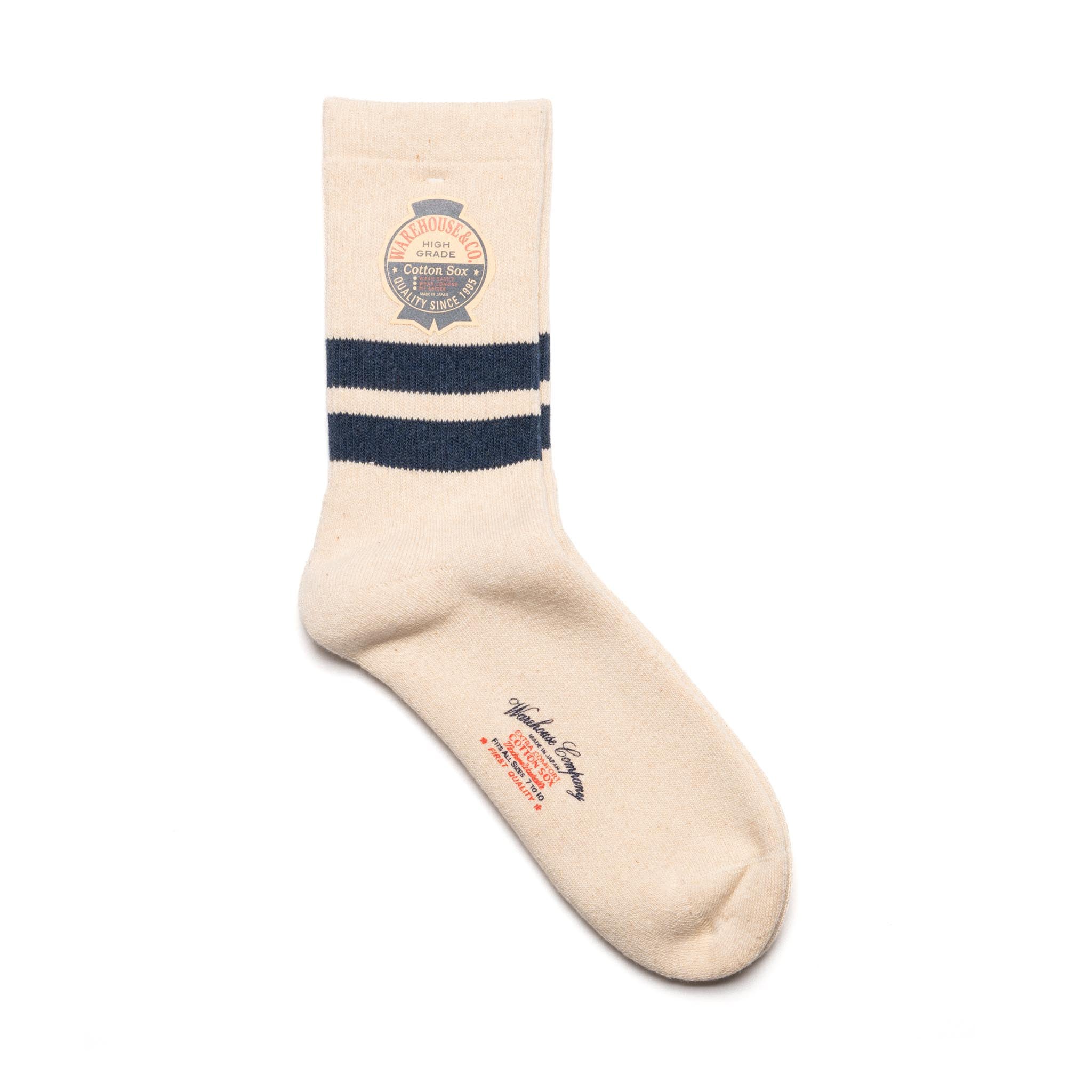 5234 Pile Socks (Long) - Navy