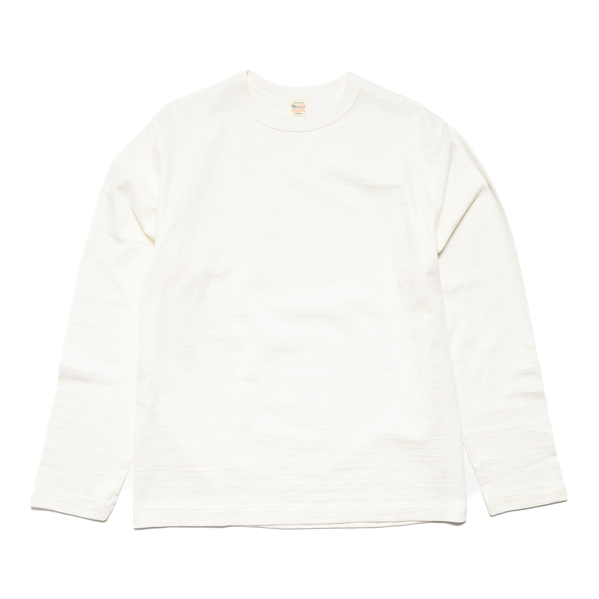 5906 Long Sleeve Crew Neck - Off White