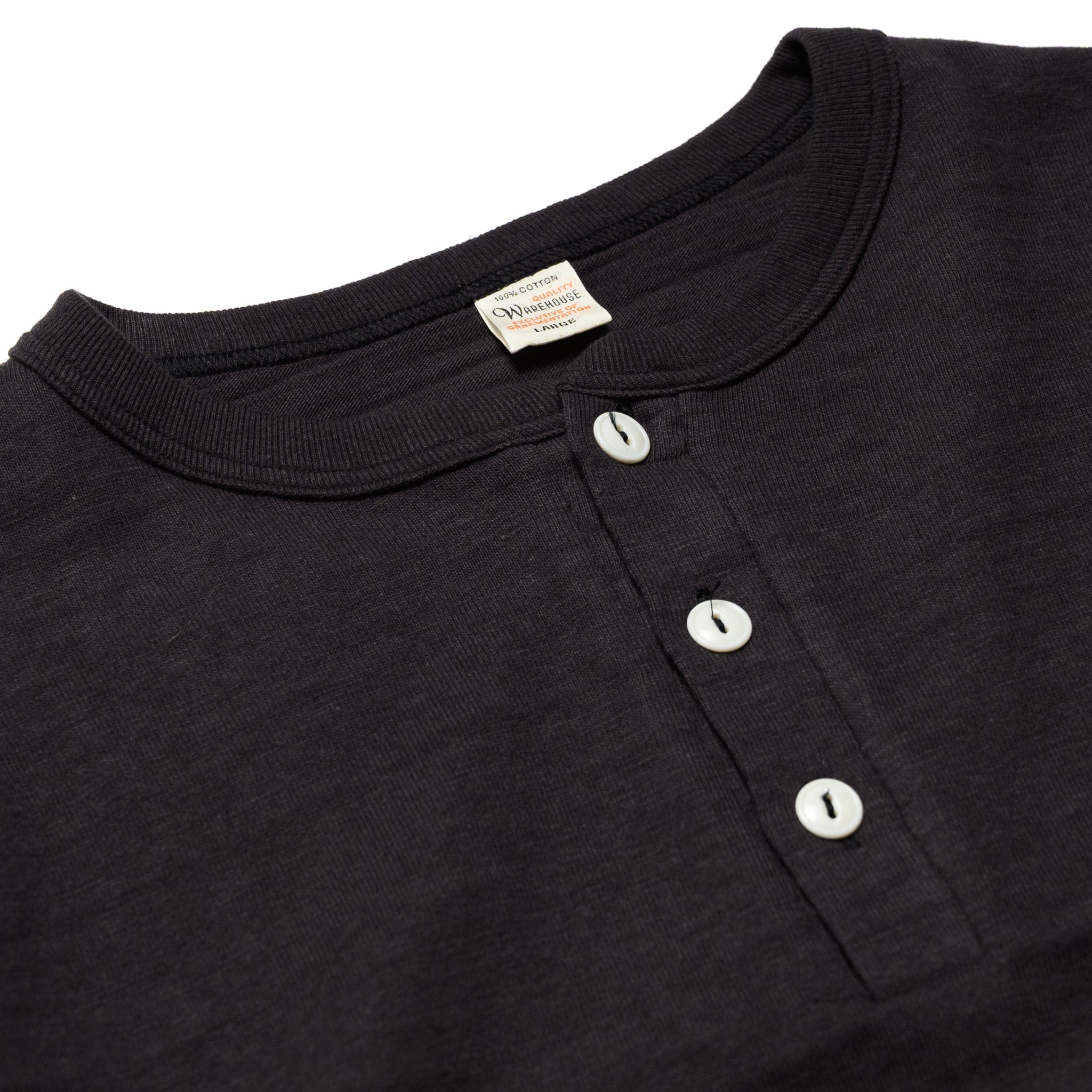 5907 Long Sleeve Henley  - Sumikuro
