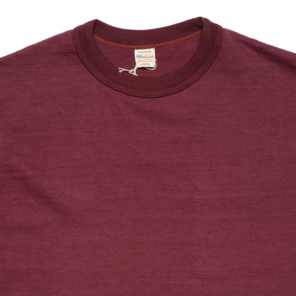 4601 Cotton Tee - Bordeaux