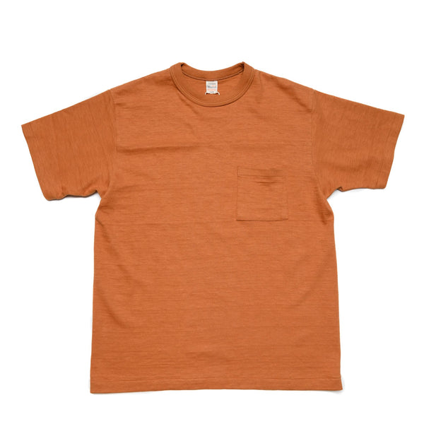 4601 Cotton Pocket Tee - Dark Orange