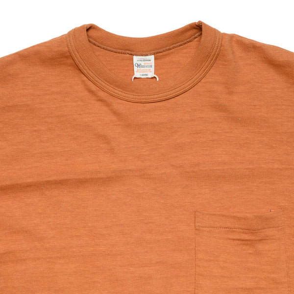 4601 Cotton Pocket Tee - Dark Orange