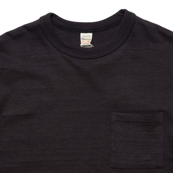 4601 Cotton Pocket Tee - Sumikuro (Black)