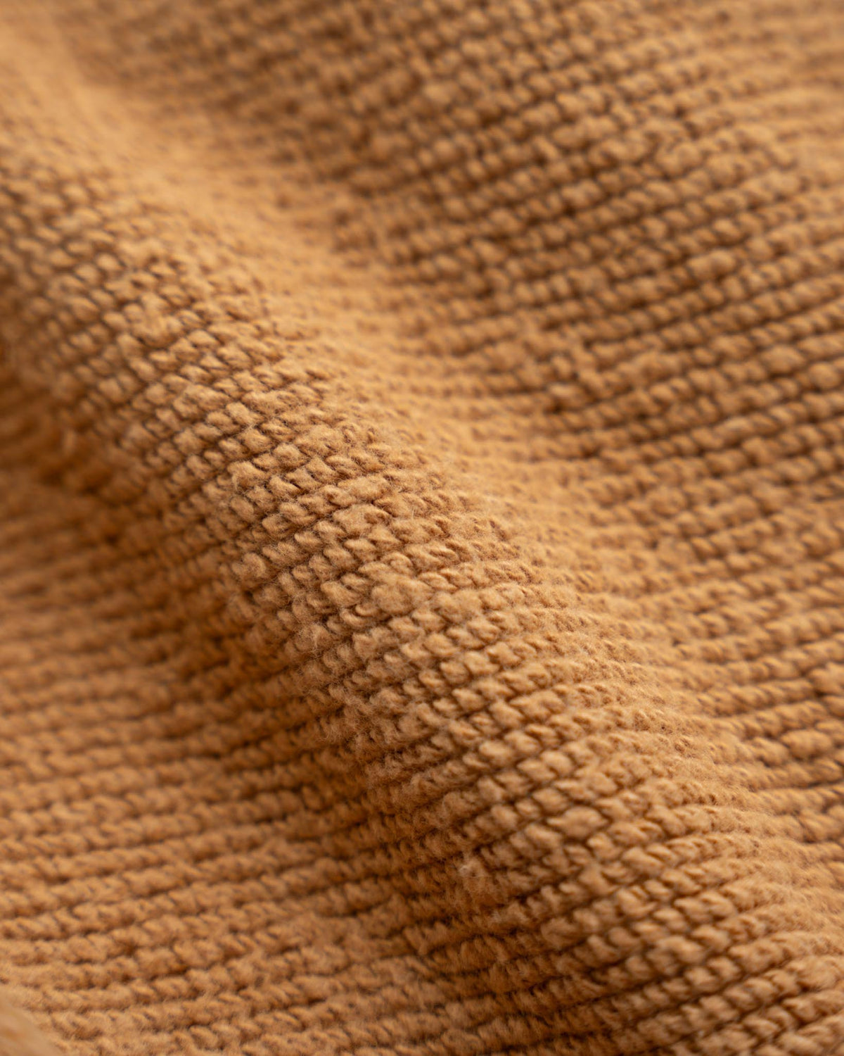 Pullover Crewneck - Foxfibre® Double Heavyweight French Terry - Coyote 80