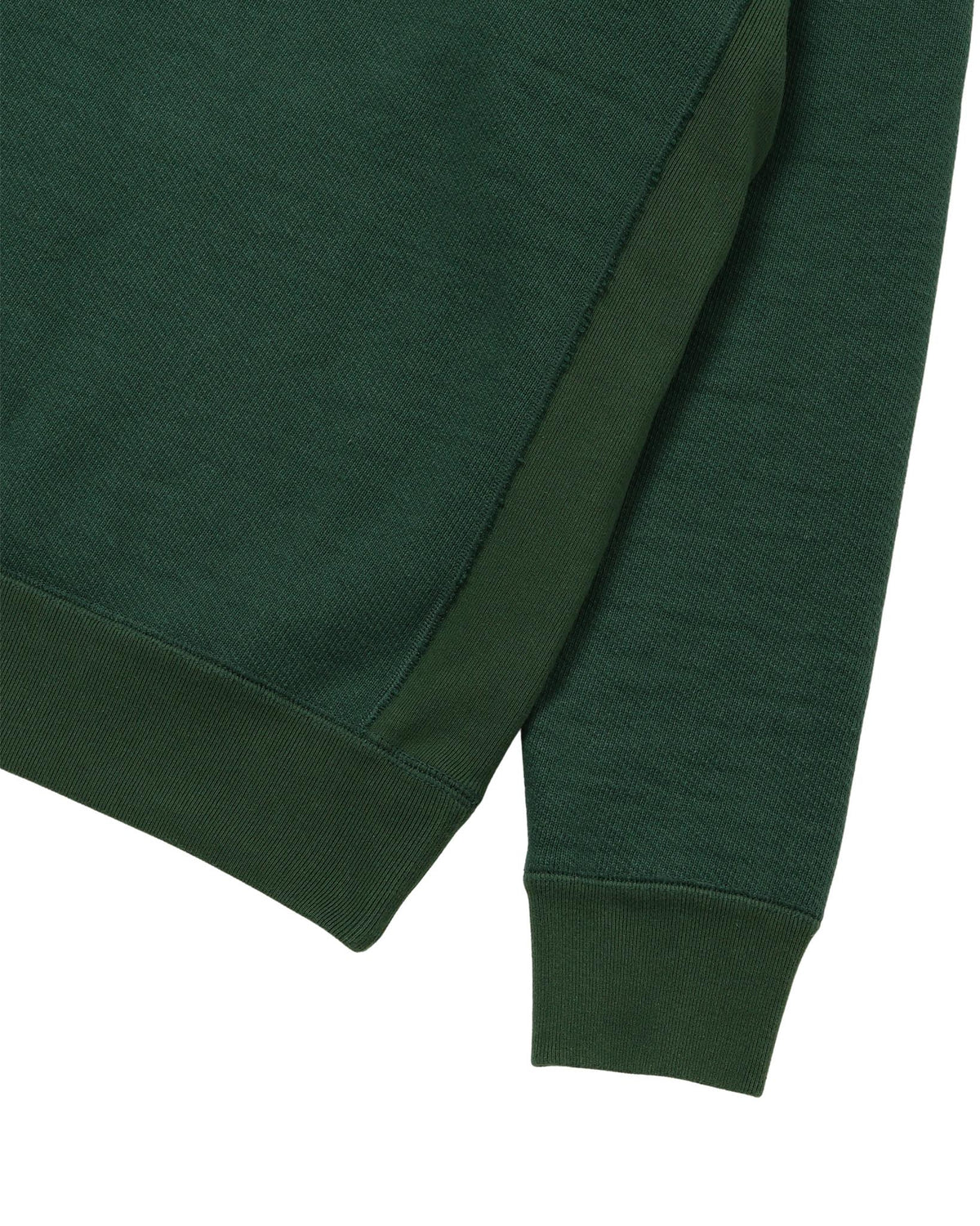 Pullover Crewneck - Double Heavyweight French Terry - Racing Green