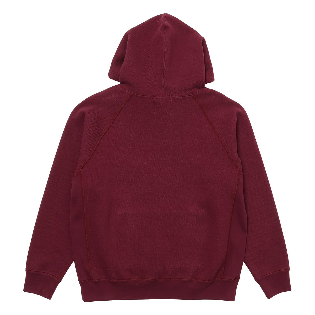 Pullover Hoodie - Double Heavyweight French Terry - Burgundy