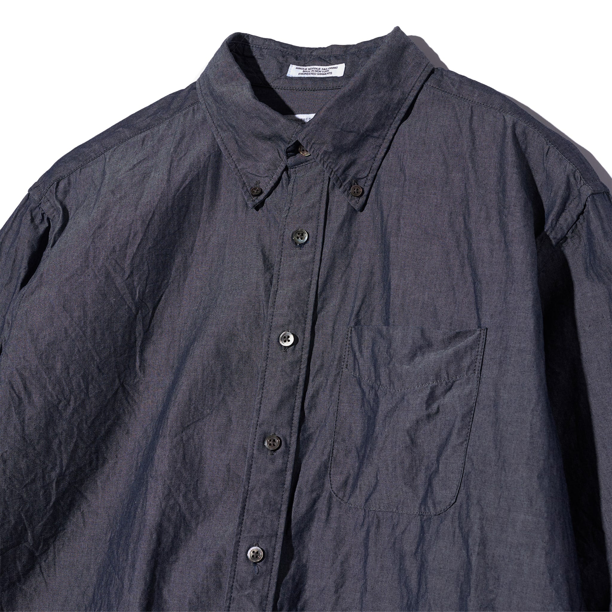 Work Shirt - Indigo Cotton Chambray
