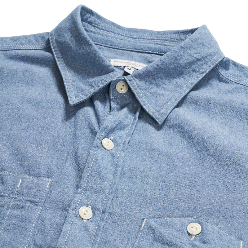 Work Shirt - Light Blue 4.5oz Cotton Chambray