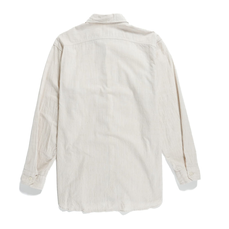 Work Shirt - Beige Cotton Slab