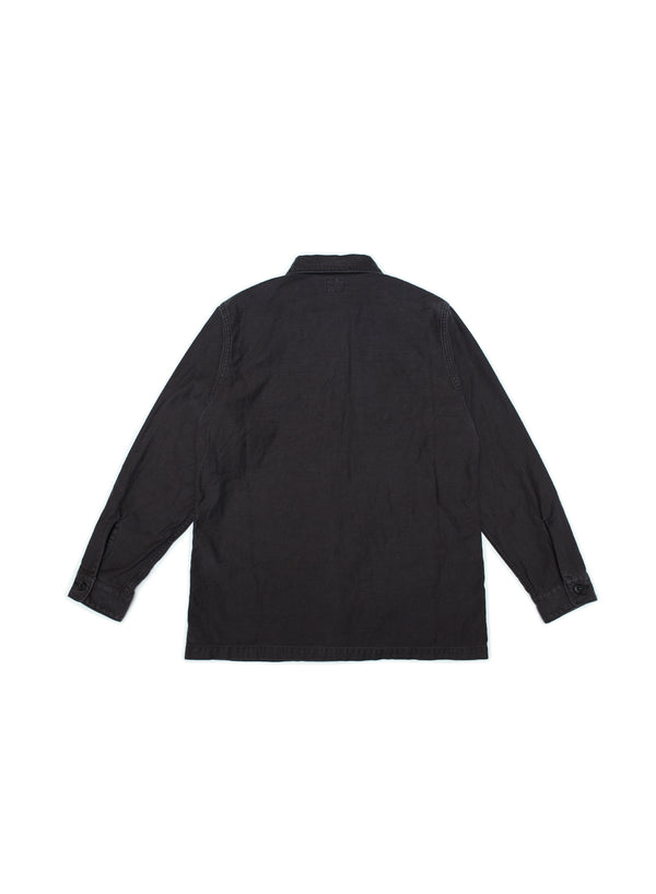 US Army Fatigue Shirt - Black Stone
