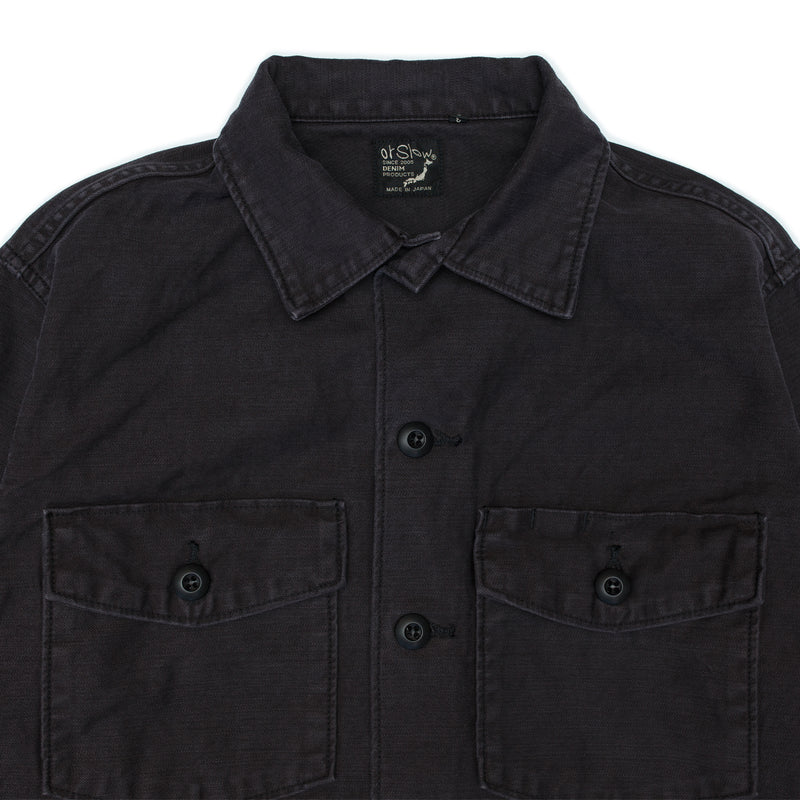US Army Fatigue Shirt - Black Stone