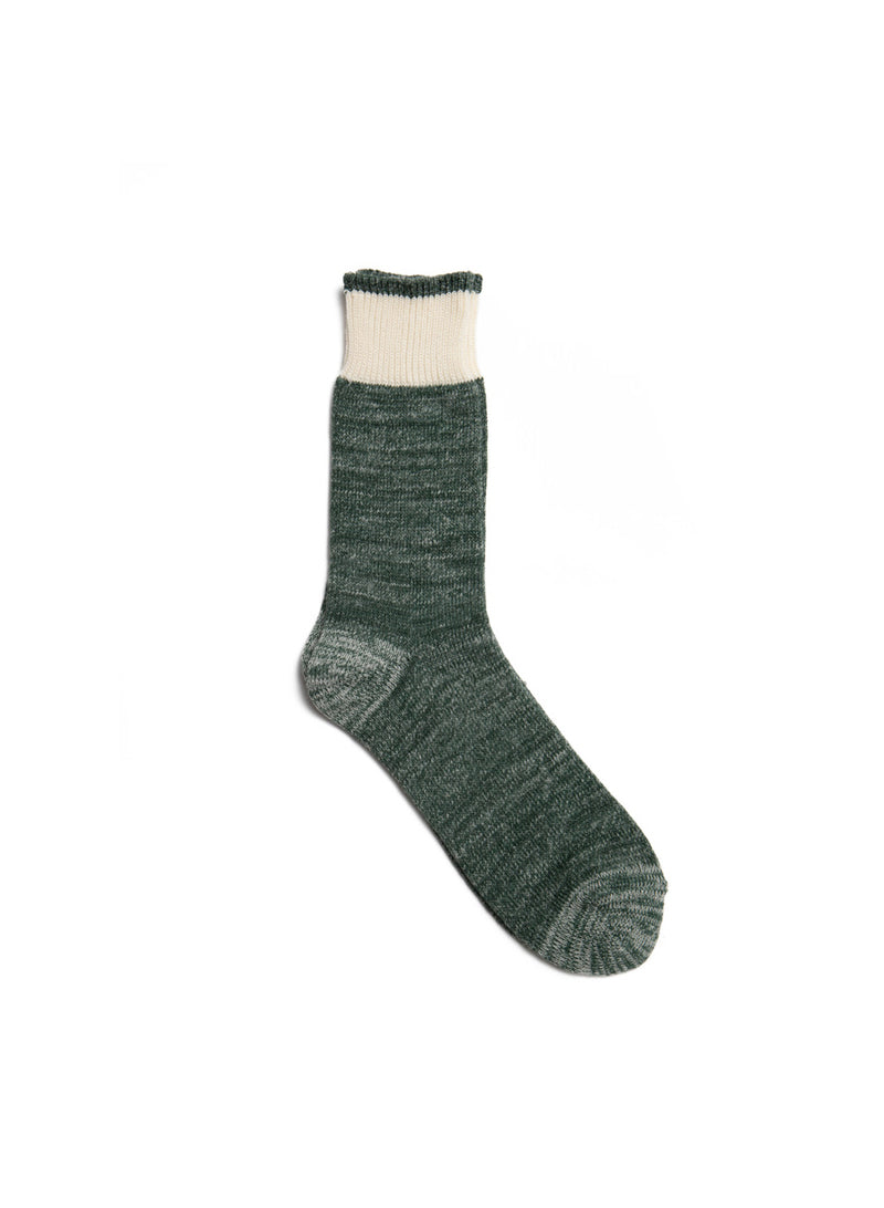 Dustbowl Work Sock - Cotton Wool Blend - Spruce