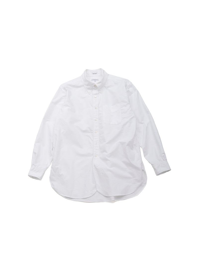 19 Century BD Shirt - White Cotton Oxford