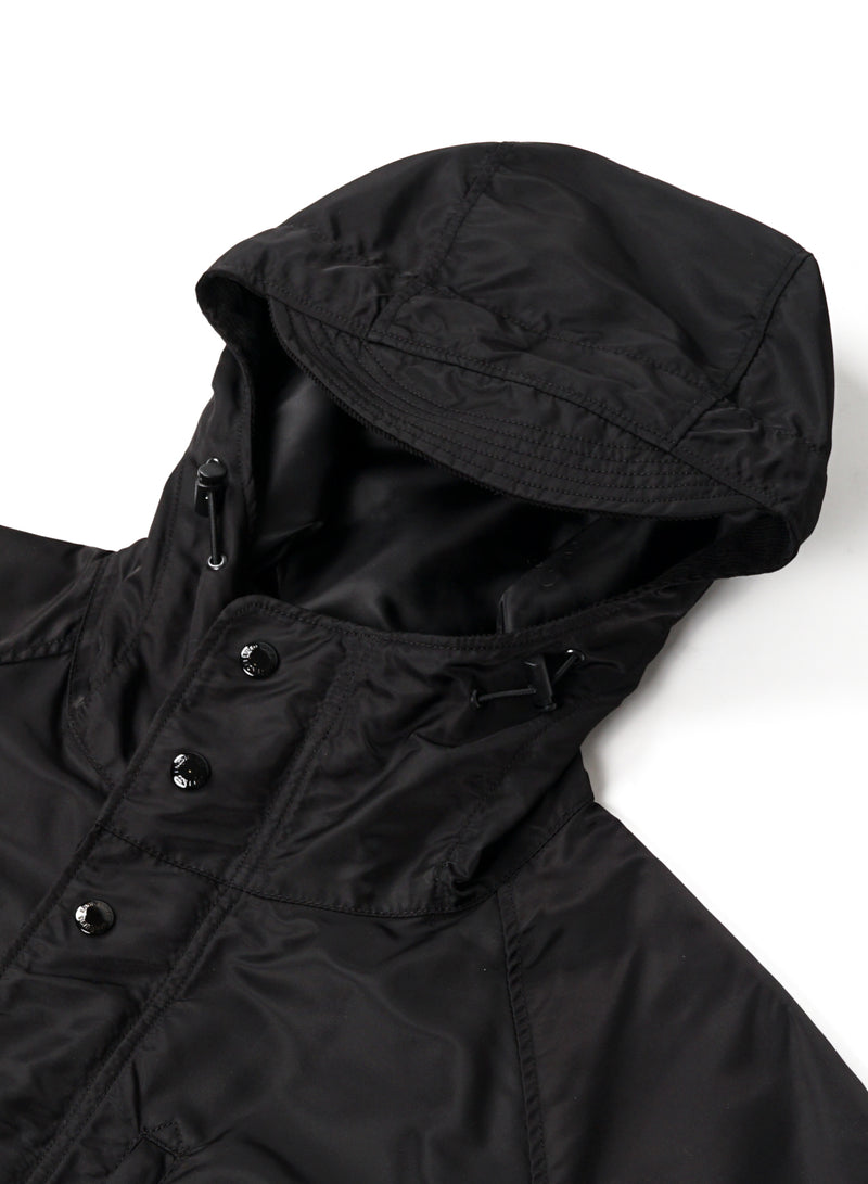 Field Parka - Black Flight Satin Nylon