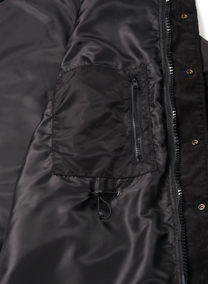 Field Parka - Black Flight Satin Nylon