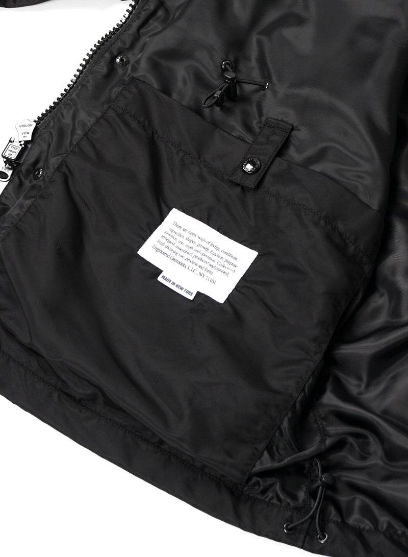 Field Parka - Black Flight Satin Nylon