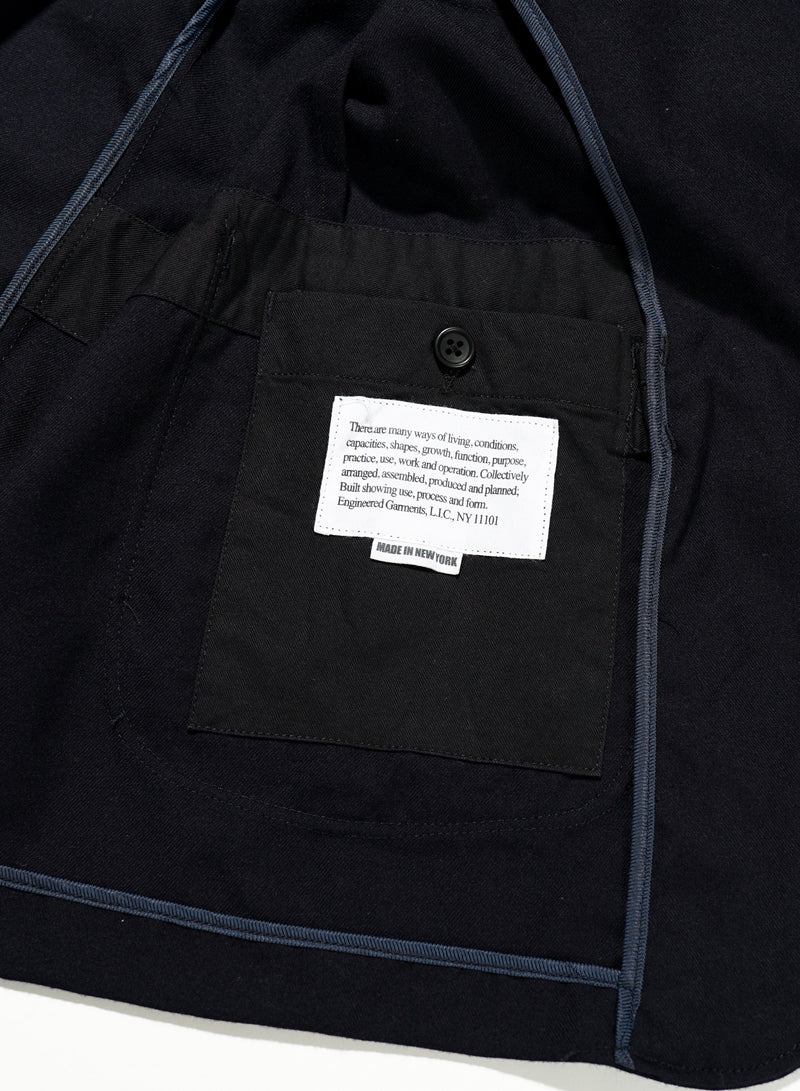 NB Jacket - Dark Navy Wool Uniform Serge